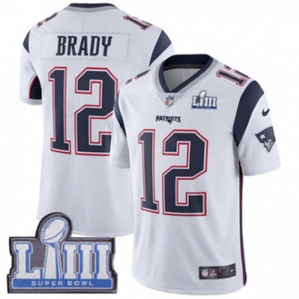 Tom Brady Superbowl 53 Jersey S